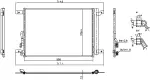 940974 - : Nissens A/C Condenser and Receiver Drier Assembly for NISSENS Image