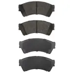 4000116400 - : DFC 4000 HybriDynamic Brake Pads for DYNAMIC FRICTION Image