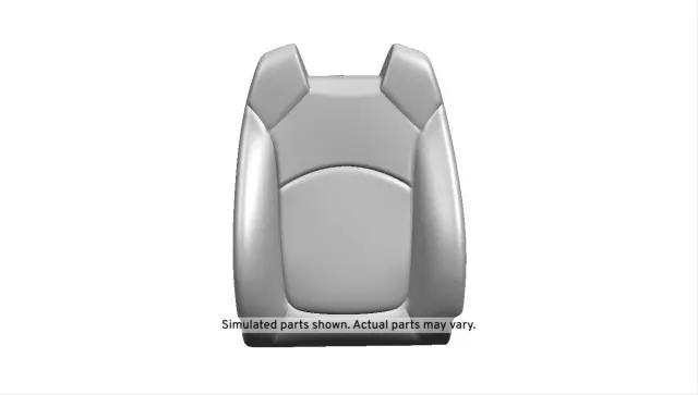 Ebony Driver Seat Back Cushion Cover - GM (23325558)