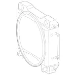 2155000203 - Radiator: Cooler for Mercedes-Benz: CL65 AMG Image