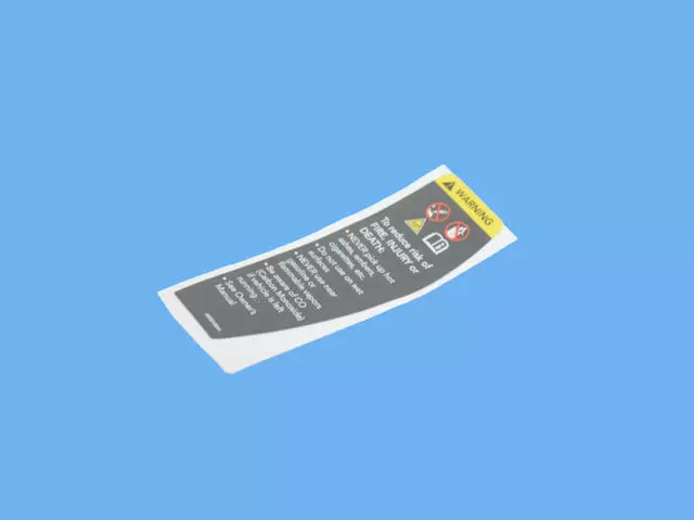 68328108AA - : Warning Label, English for Mopar Image