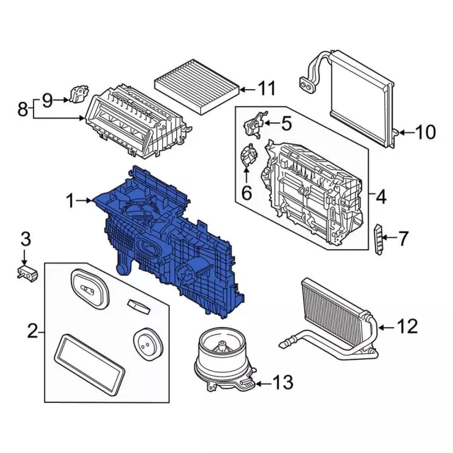 LX6Z19930B - : Case Assembly for Ford: Escape | Lincoln: Corsair Image