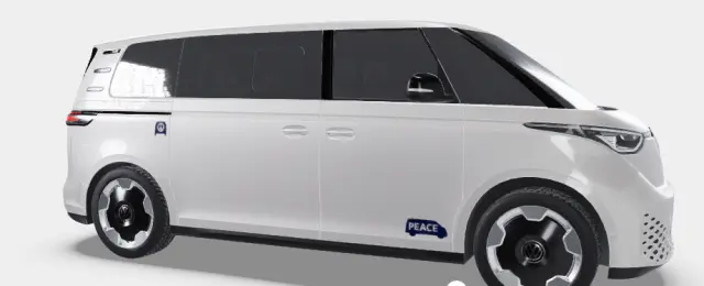 W00AABXXXAAABA - Exterior: Wrapmate Diy - Peace Out for Volkswagen Image