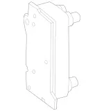995000300 - : Oil Cooler for Mercedes-Benz: Maybach S550, Maybach S560, Maybach S600, Maybach S650, S550, S560, S600, S63 AMG, S65 AMG Image