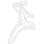 1636301501 - Side Panels: Side Wall for Mercedes-Benz: ML320, ML430, ML55 AMG Image