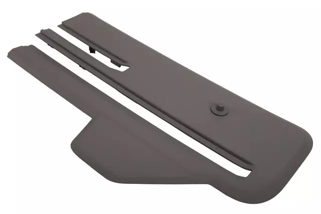 Dark Titanium Rear Driver Side Seat Track Rear Outboard Cover - GM (25878690)