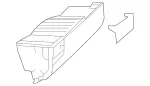 90668001917J69 - : Glove Box for Mercedes-Benz Image