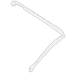 2307200978 - Covering and Lining: Sealing Frame for Mercedes-Benz Image