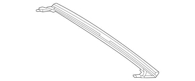 205780001364 - Sliding Sunroof: Drain Rail for Mercedes-Benz: C350e, C400, C450 AMG, C63 AMG, E300, E350, E43 AMG, E53 AMG, E63 AMG S, GLC63 AMG S Image image