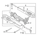 MB3Z3504AR - Steering: Gear Assembly for Ford: Bronco Image