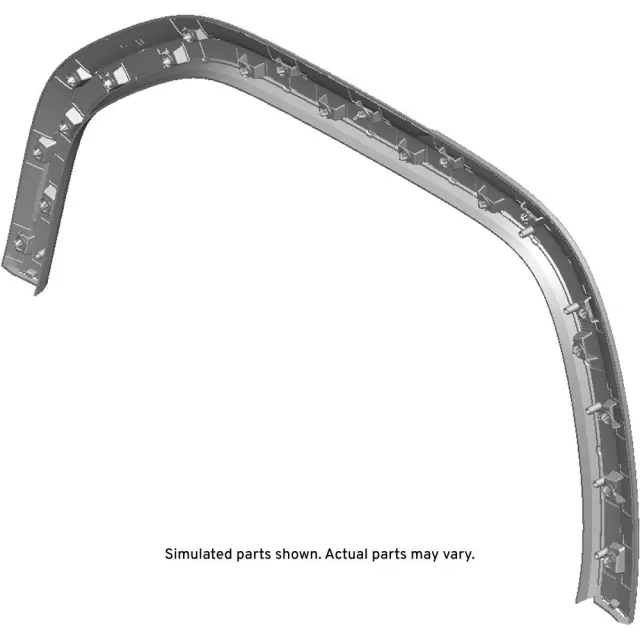 85542828 - Body: Wheel Opening Molding for GMC: Sierra 1500 Image