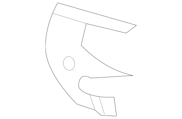 2308852214 - Attachment Parts: Attachment Angle Bracket for Mercedes-Benz: SL400, SL450, SL500, SL55 AMG, SL550, SL600, SL63 AMG, SL65 AMG Image image