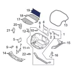 NL3Z2655066AA - : Cargo Net for Ford: F-150 Lightning Image