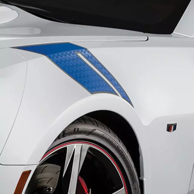 Exterior Trim, Fender Hash Decal Package - GM (84684586)