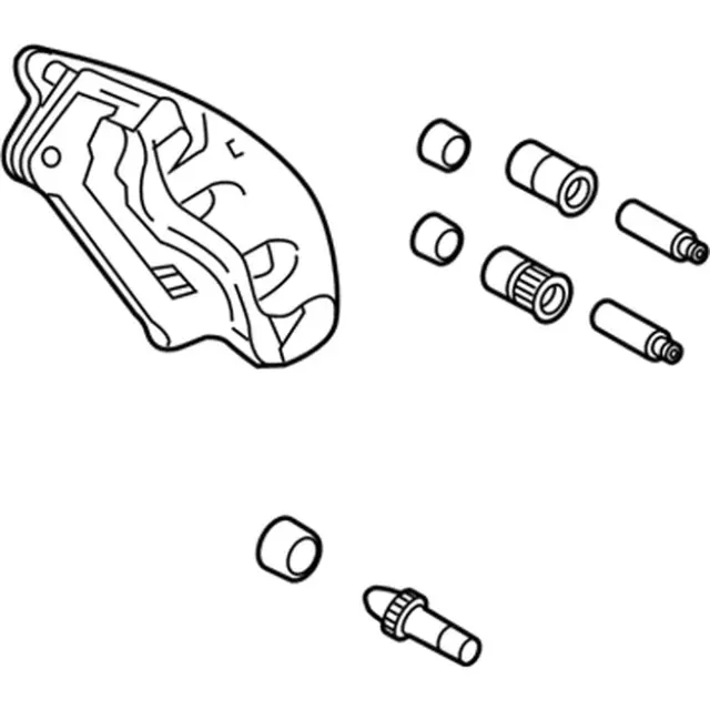 AL3Z2B121B - : Disc Brake Caliper for Ford Image