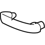 3F2Z17434A14AAC - Body: Handle for Ford: Freestar | Mercury: Monterey Image