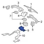 7L1Z18C433A - : Outlet Duct for Ford: Expedition | Lincoln: Navigator Image