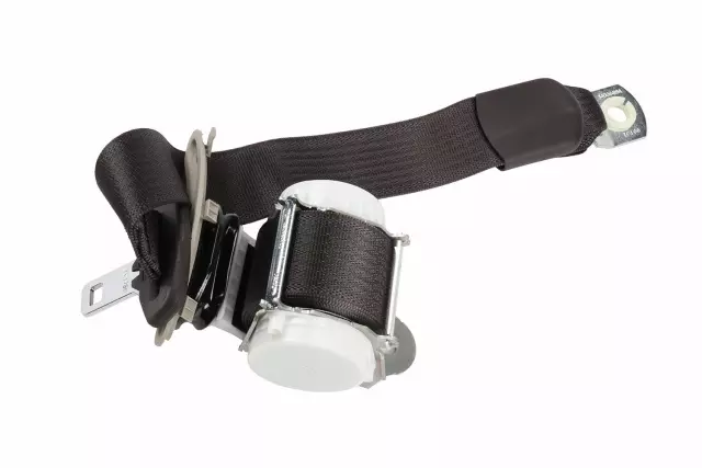 19303043 - : Part# 19303043 Cocoa Rear Driver Side Seat Belt with Retractor for Cadillac: Escalade | Chevrolet: Tahoe | GMC: Yukon Image