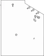 886001MA0A - Body: Seat Back Assembly for Infiniti Image