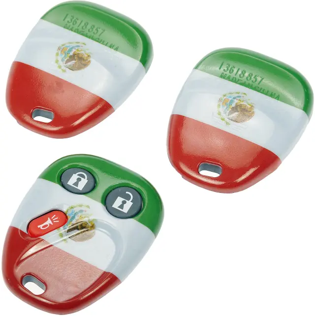 13618MX - Electronics: Keyless Remote Case  Mexico Flag for Dorman Image
