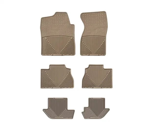 W26TNW70TNW288TN - Accessories: Tan All Weather Floor Mats for WeatherTech Image