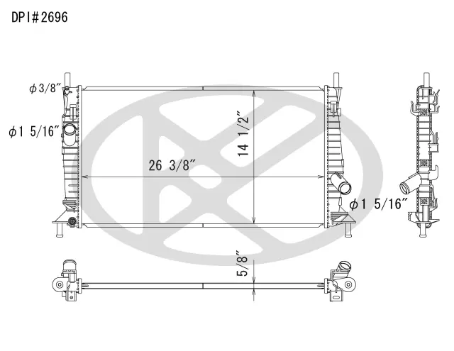 A2696 - : Koyorad Radiator for Koyo Image