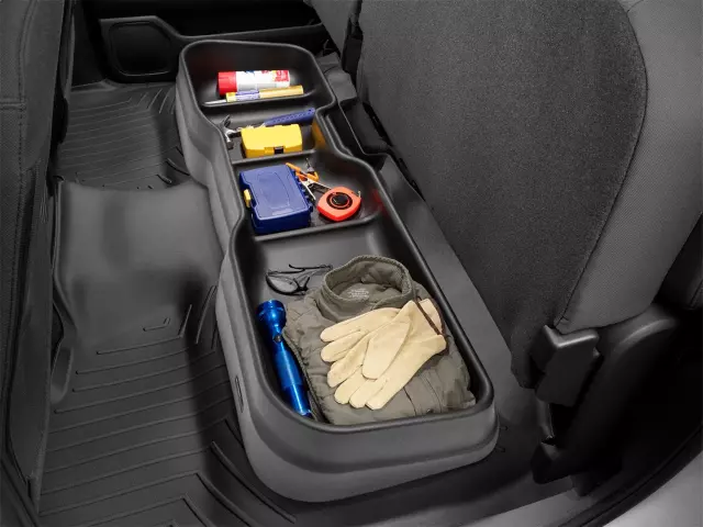4S005 - Accessories: Black Under Seat Storage System for WeatherTech Image