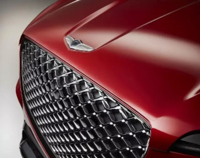 ARF24AU000 - Exterior: Hood Applique for Genesis: GV70 Image