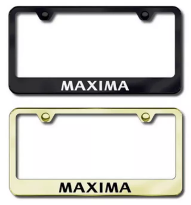 999MBM4001B - Exterior: License Plate Frame, Maxima for Nissan: Maxima Image