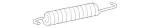2387572300 - Body: Hinge Spring for Mercedes-Benz Image