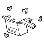 JL1Z4031010CB - : Rear Pillar Trim for Ford Image