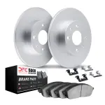 951280022 - : DFC Hi-Carbon Rotors w/5000 Brake Pads &amp; HW Kit for DYNAMIC FRICTION Image