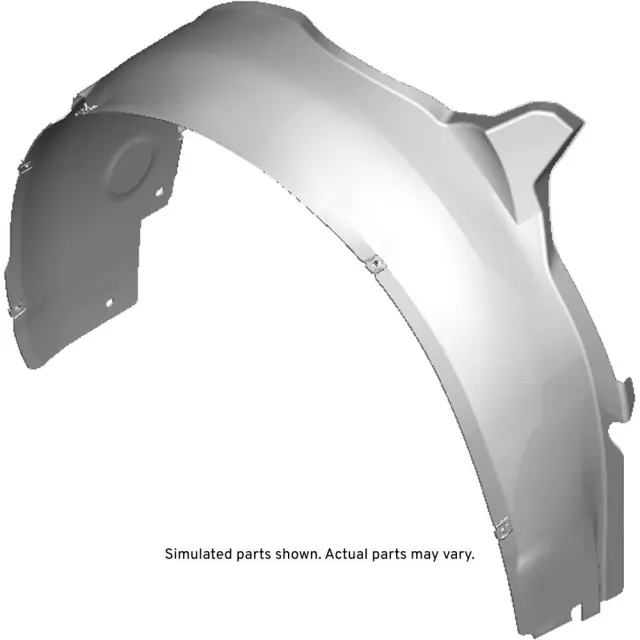 15889233 - Body: Fender Liner for Chevrolet: Monte Carlo Image