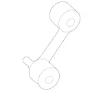 2463200789 - : 2014-2019 Mercedes-Benz Suspension Stabilizer Bar Link Kit for Mercedes-Benz Image