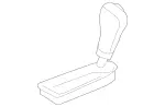 21926701103D02 - : Shift Knob for Mercedes-Benz Image