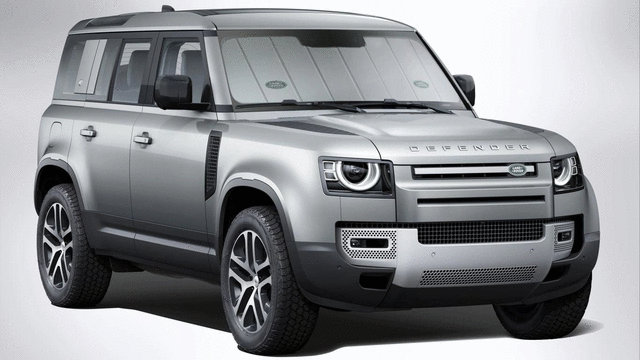 VPLES0571 - Interior: Defender Sunshade for Land Rover: Defender 110, Defender 90 Image