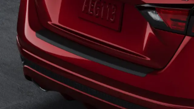 T99B26CA1B - Exterior: Rear Bumper Protector - Black for Nissan: Altima Image