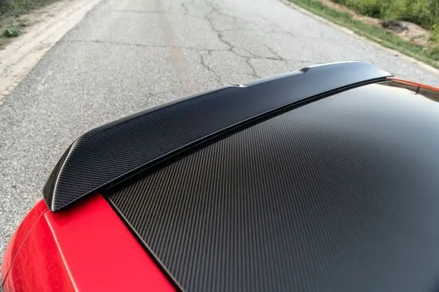 DIRDEMN002G - : 2018 Dodge DEMON  Rear Spoiler Gloss Finish - SpeedKore for Licensed Image