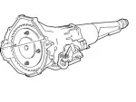 F5TZ7V000ERM - Transmission: Automatic Transmission Assembly for Ford: F-250, F-350 Image