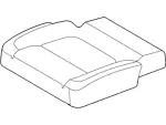 FB5Z7863805DA - Body: Seat Cover for Ford Image