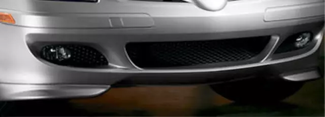 66881830 - Exterior: Front Spoiler Trim, Primed for Mercedes-Benz Image
