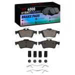 4000109501 - : DFC HybriDynamic Brake Pads Hrdwr Kit for DYNAMIC FRICTION Image