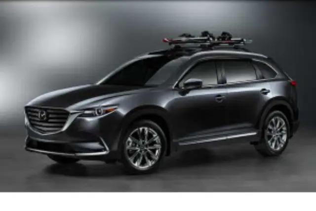 8LN11 - Hauling: Cross Bars - Black for Mazda: CX-9 Image