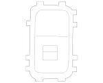 22290503097P82 - Body: Window Switch for Mercedes-Benz Image
