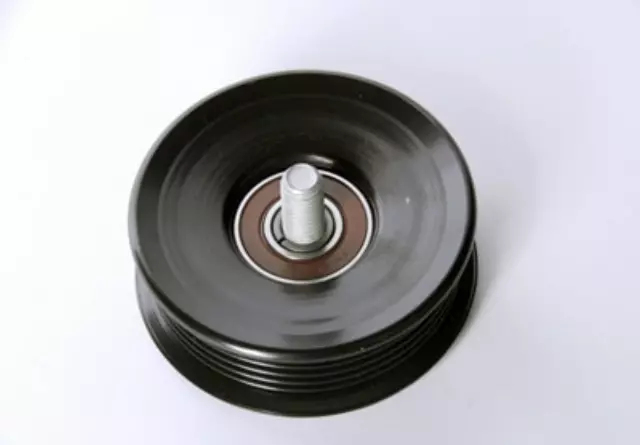 12634218 - : Drive Belt Idler Pulley for Chevrolet: C1500, C2500, C3500, Express 2500, Express 3500, K1500 Pickup, K2500 Pickup, K3500 Pickup, P30, S10, S10 Blazer, Silverado 2500 HD, Silverado 2500 HD Classic, Silverado 3500, Silverado 3500 Classic, Silverado 3500 HD, Suburban C1500, Suburban C2500, Suburban K1500, Suburban K2500, Tahoe | GMC: C1500 Pickup, C2500 Pickup, C3500 Pickup, Jimmy S15, K1500 Pickup, K2500 Pickup, K3500 Pickup, P3500, S15, Savana 2500, Savana 3500, Sierra 2500 HD, Sierra 2500 HD Classic, Sierra 3500, Sierra 3500 Classic, Sierra 3500 HD, Suburban C1500, Suburban C2500, Suburban K1500, Suburban K2500, Yukon Image