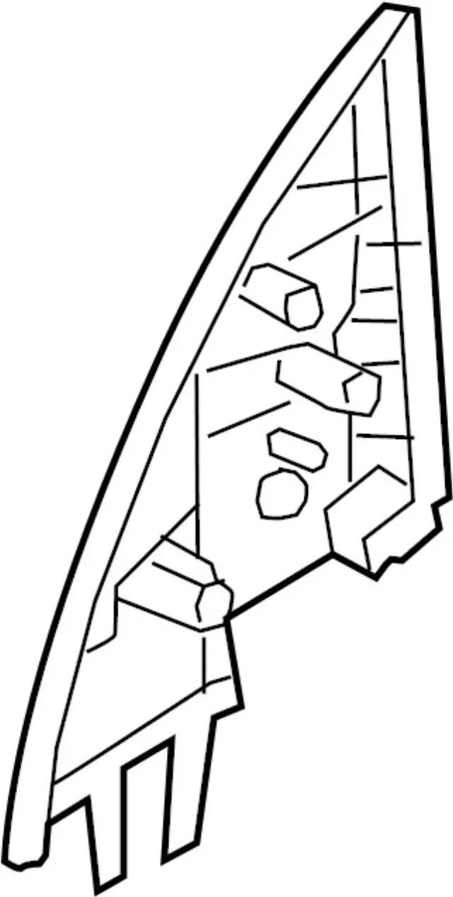 802933JA0A - Body: Inner Cover for INFINITI: JX35, QX60 Image