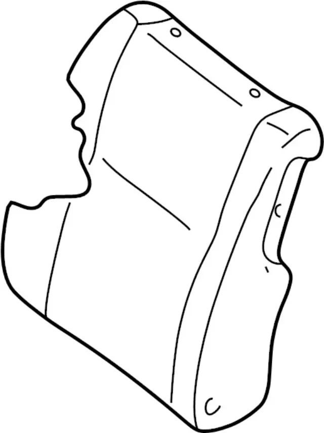 87670AT902 - Body: Seat Back Cover for Infiniti Image