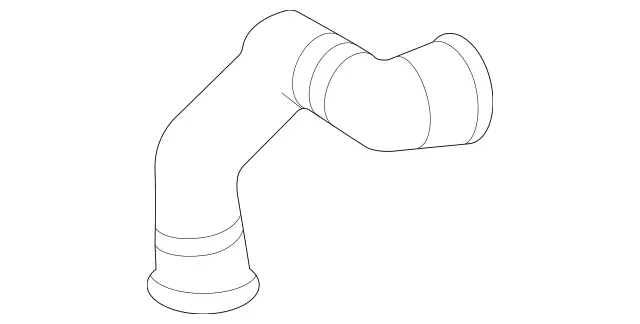 247501055864 - Radiator: Coolant Line for Mercedes-Benz: 220a, A220, A35 AMG, CLA250, CLA35 AMG, GLA250, GLA35 AMG, GLB250, GLB35 AMG Image image