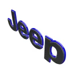 68526739AA - Exterior Ornamentation: Front Fender Nameplate for Mopar Image