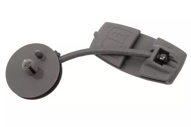 Medium Dark Pewter II Rear Seat Shoulder Belt Guide - GM (25748088)